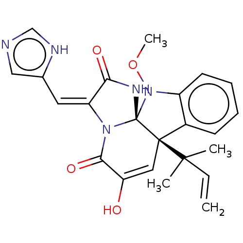 Chemical structure of BindingDB Monomer ID 50558000