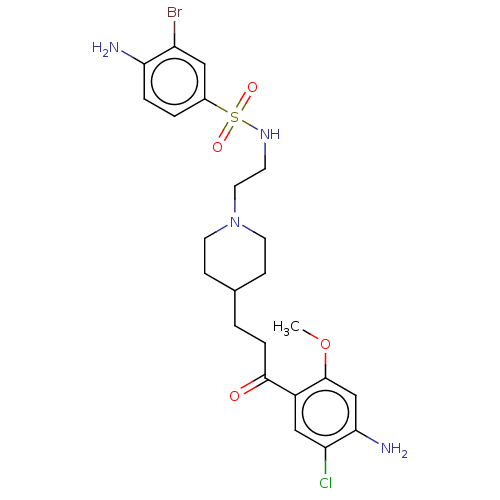 Chemical structure of BindingDB Monomer ID 50558234