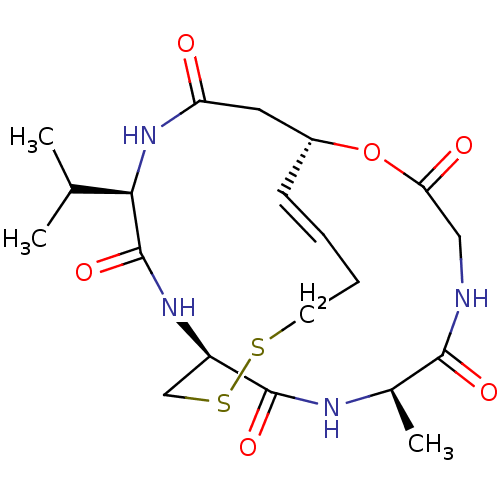 Chemical structure of BindingDB Monomer ID 50558327
