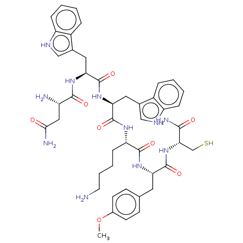 Chemical structure of BindingDB Monomer ID 50558701