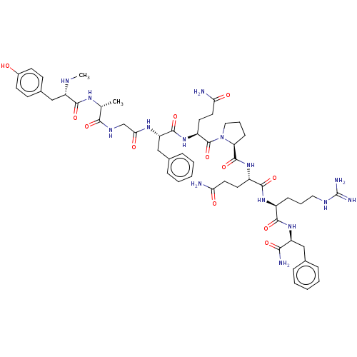 Chemical structure of BindingDB Monomer ID 50558734
