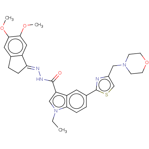 Chemical structure of BindingDB Monomer ID 50559154