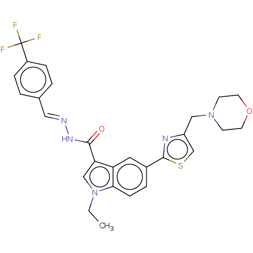 Chemical structure of BindingDB Monomer ID 50559155