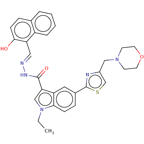 Chemical structure of BindingDB Monomer ID 50559159