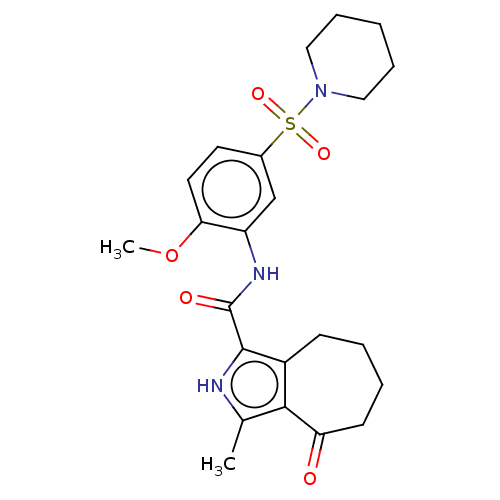 Chemical structure of BindingDB Monomer ID 50559307