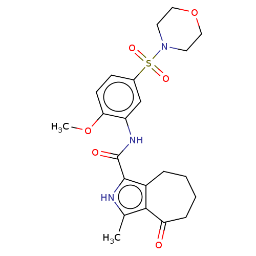 Chemical structure of BindingDB Monomer ID 50559309