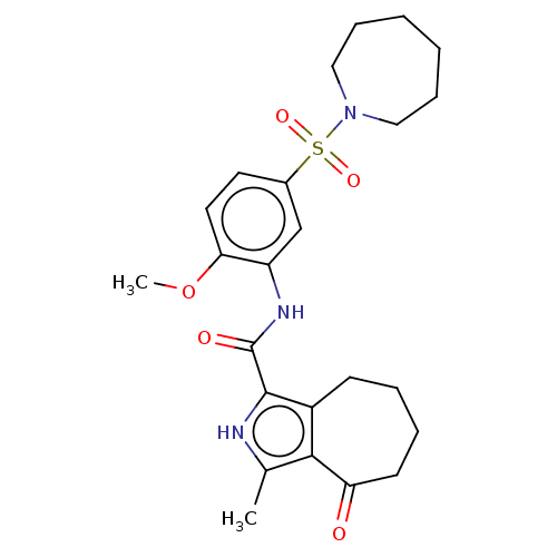 Chemical structure of BindingDB Monomer ID 50559310