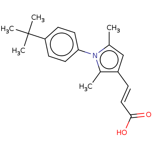 Chemical structure of BindingDB Monomer ID 50559581