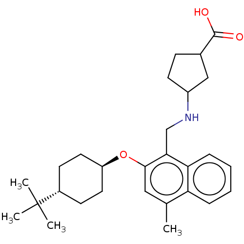 Chemical structure of BindingDB Monomer ID 50559623
