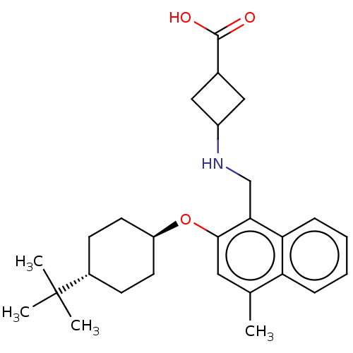 Chemical structure of BindingDB Monomer ID 50559624