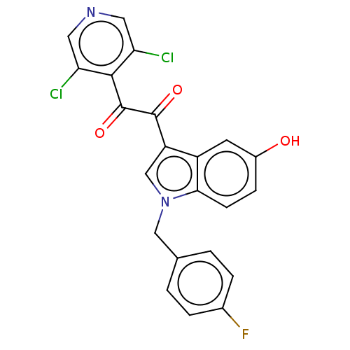 Chemical structure of BindingDB Monomer ID 50559707