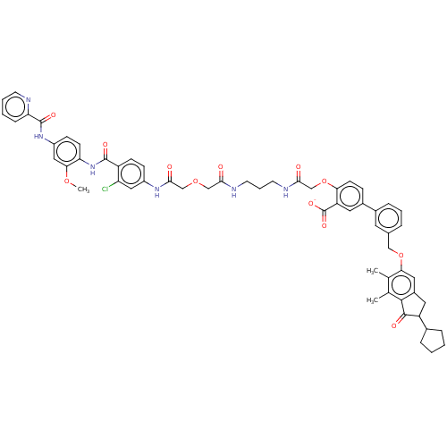Chemical structure of BindingDB Monomer ID 50559786