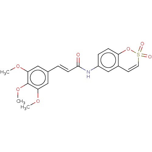 Chemical structure of BindingDB Monomer ID 50560014