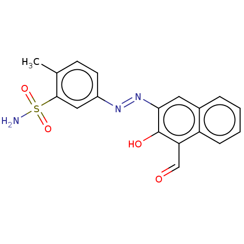 Chemical structure of BindingDB Monomer ID 50560156