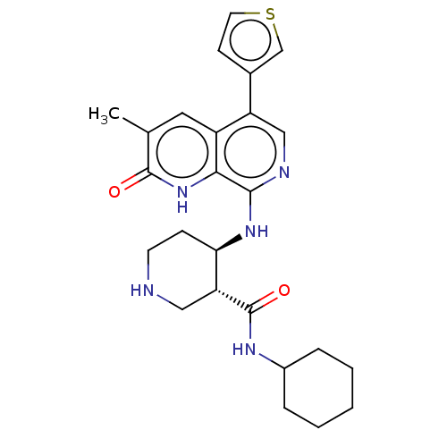Chemical structure of BindingDB Monomer ID 50560189