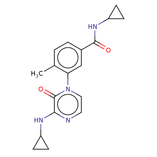 Chemical structure of BindingDB Monomer ID 50560233