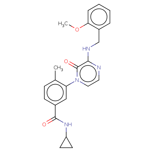 Chemical structure of BindingDB Monomer ID 50560245