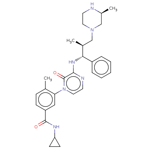 Chemical structure of BindingDB Monomer ID 50560254