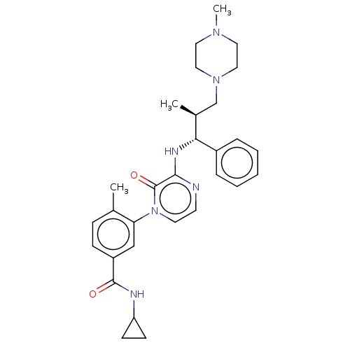 Chemical structure of BindingDB Monomer ID 50560255