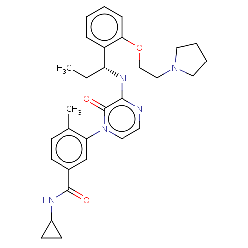 Chemical structure of BindingDB Monomer ID 50560257