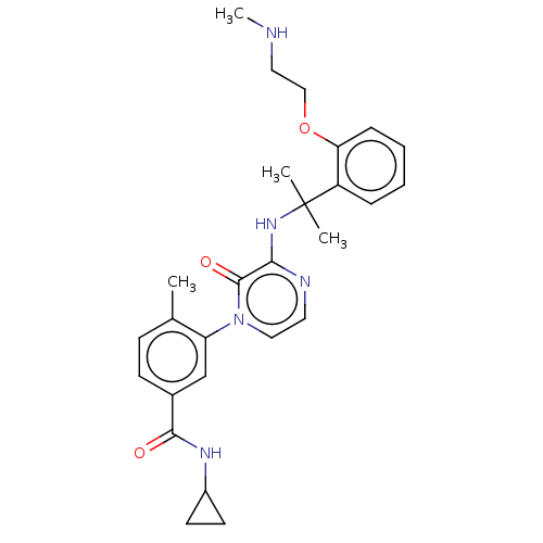 Chemical structure of BindingDB Monomer ID 50560259
