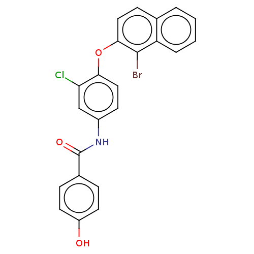 Chemical structure of BindingDB Monomer ID 50560437