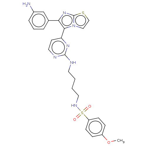 Chemical structure of BindingDB Monomer ID 50560548