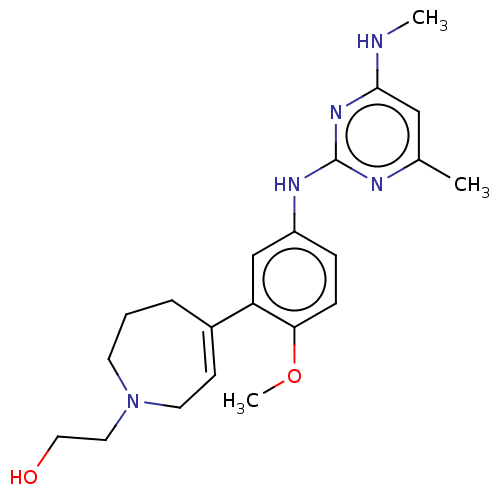 Chemical structure of BindingDB Monomer ID 50560574