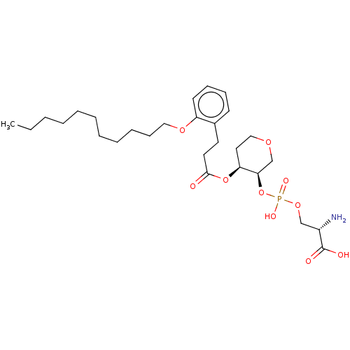 Chemical structure of BindingDB Monomer ID 50560838