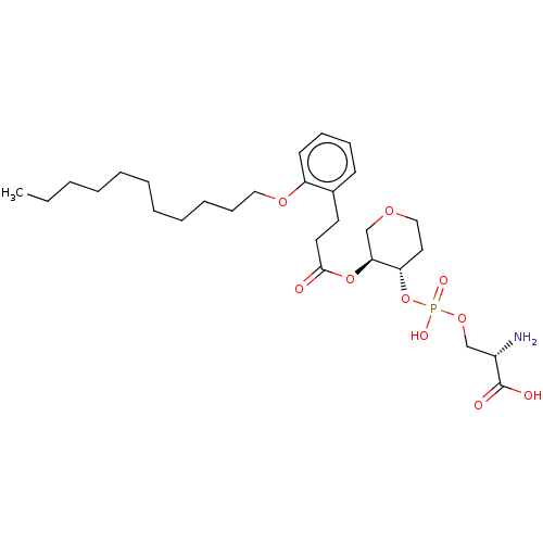 Chemical structure of BindingDB Monomer ID 50560844