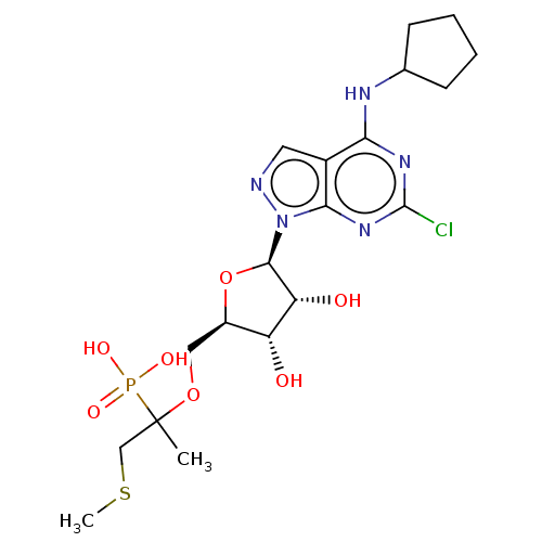 Chemical structure of BindingDB Monomer ID 50561233