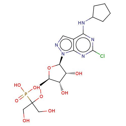 Chemical structure of BindingDB Monomer ID 50561236