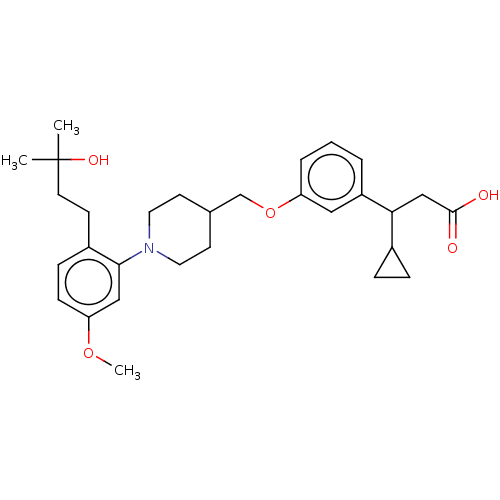 Chemical structure of BindingDB Monomer ID 50561249