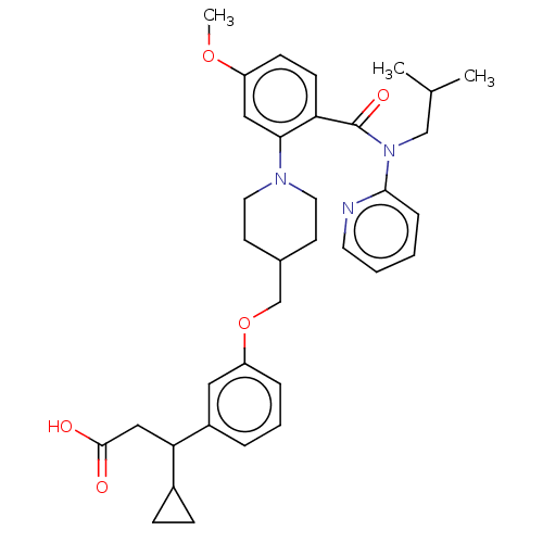 Chemical structure of BindingDB Monomer ID 50561254