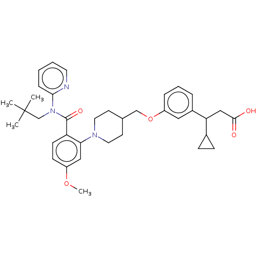 Chemical structure of BindingDB Monomer ID 50561255
