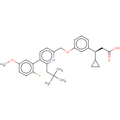 Chemical structure of BindingDB Monomer ID 50561265