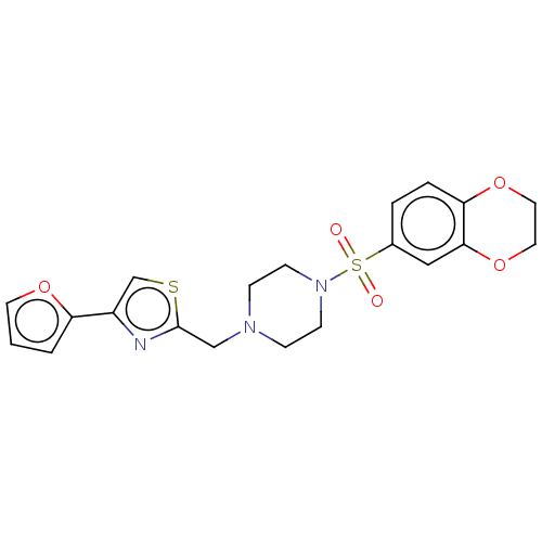 Chemical structure of BindingDB Monomer ID 50561422