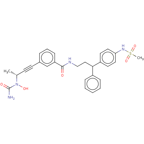 Chemical structure of BindingDB Monomer ID 50561487