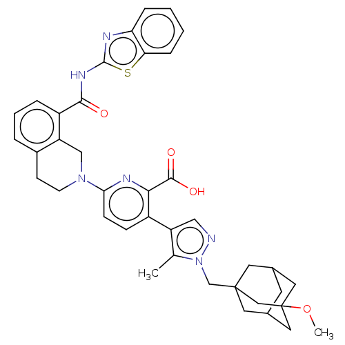 Chemical structure of BindingDB Monomer ID 50561528