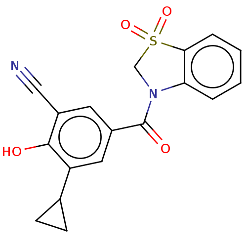 Chemical structure of BindingDB Monomer ID 50561685