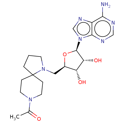Chemical structure of BindingDB Monomer ID 50561820