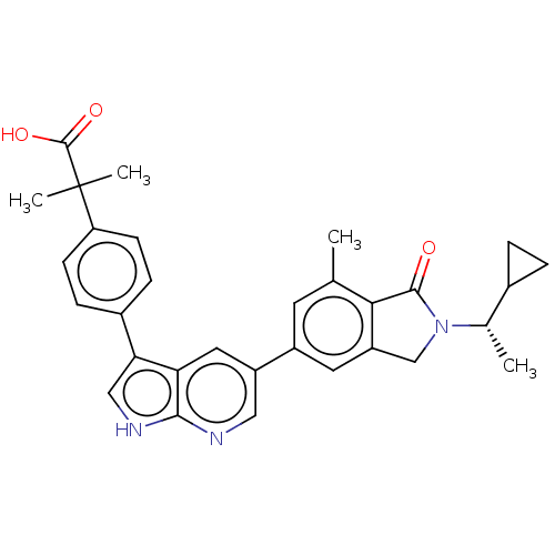 Chemical structure of BindingDB Monomer ID 50561889