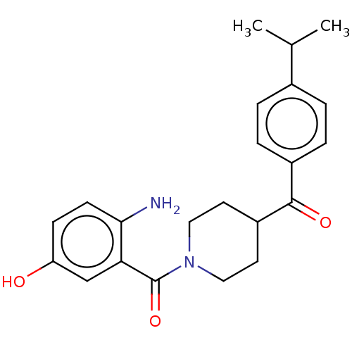 Chemical structure of BindingDB Monomer ID 50562141
