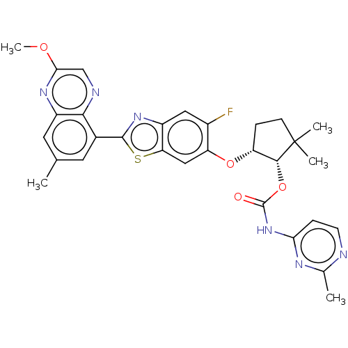Chemical structure of BindingDB Monomer ID 50562189