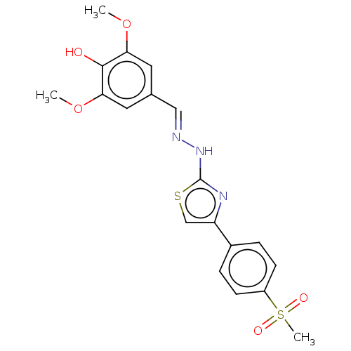 Chemical structure of BindingDB Monomer ID 50562268