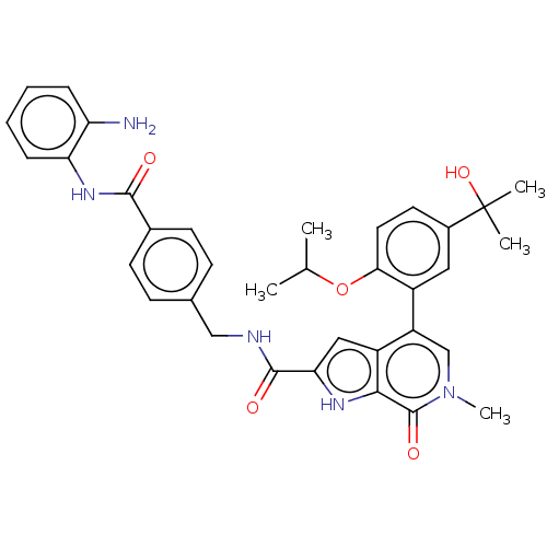 Chemical structure of BindingDB Monomer ID 50562298