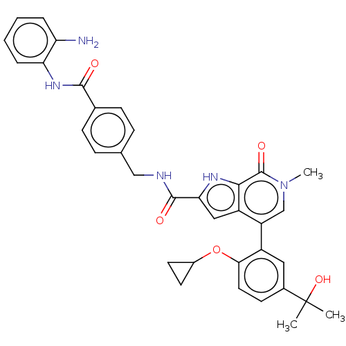 Chemical structure of BindingDB Monomer ID 50562299