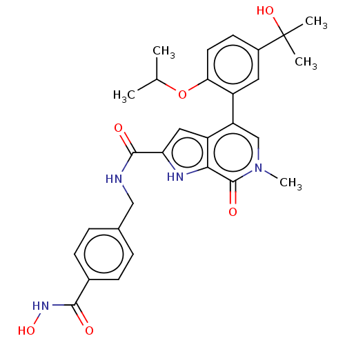 Chemical structure of BindingDB Monomer ID 50562303