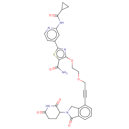 Chemical structure of BindingDB Monomer ID 50562321