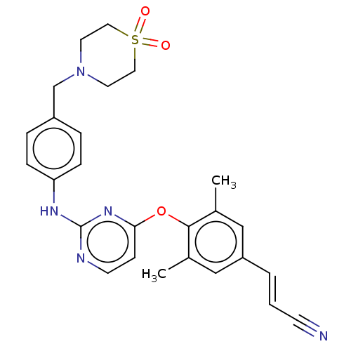 Chemical structure of BindingDB Monomer ID 50562581